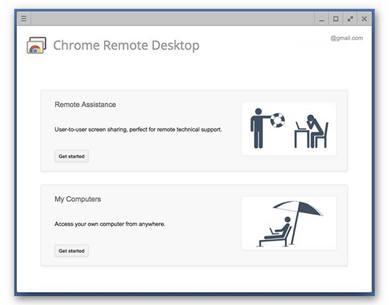 Chrome Remote Desktop