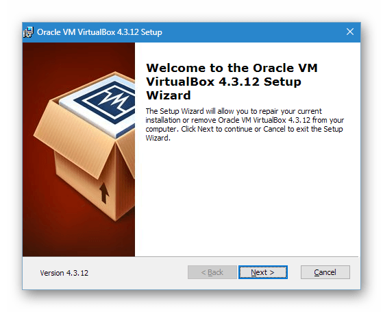 Установка программы VirtualBox на компьютер