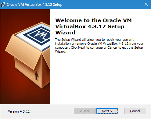 Установка VirtualBox