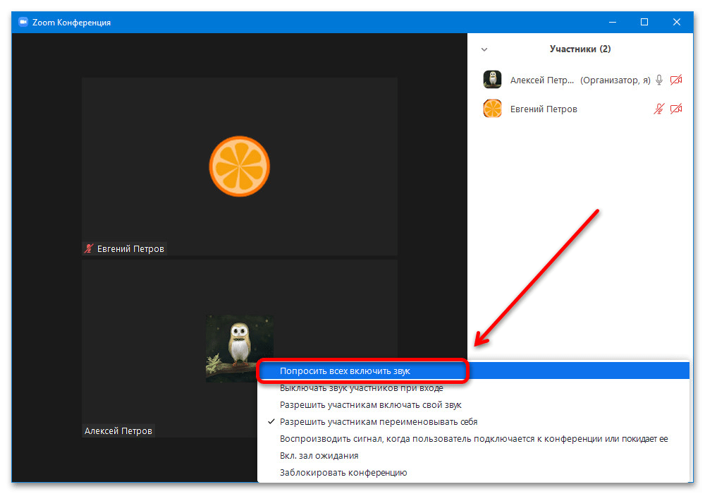 Как включить звук в Зуме на компьютере_003