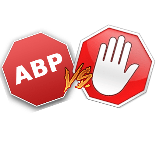 Иконка AdBlock vs AdBlock Plus