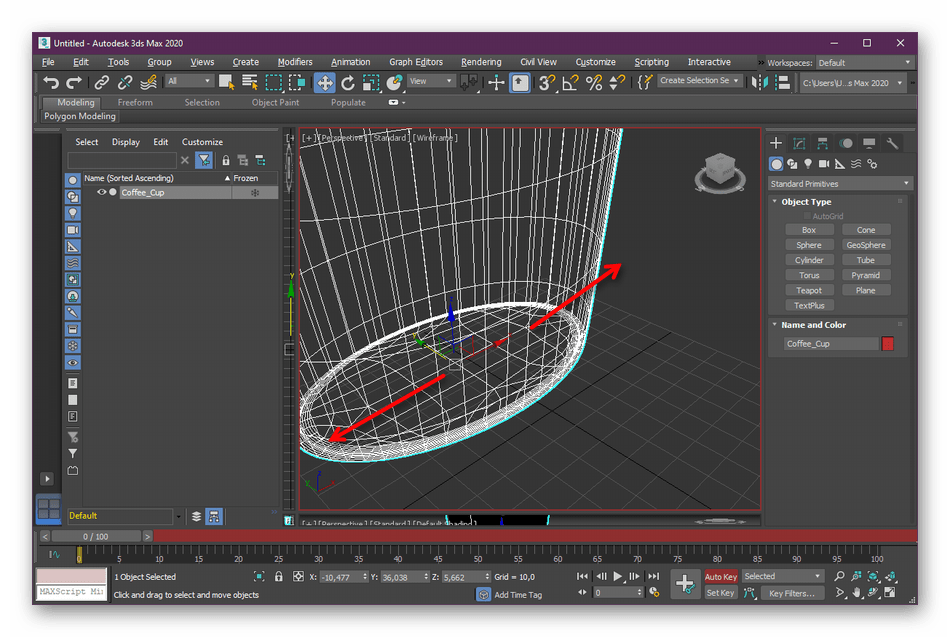 Горячие клавиши для выделения и редактирования в программе Autodesk 3ds Max