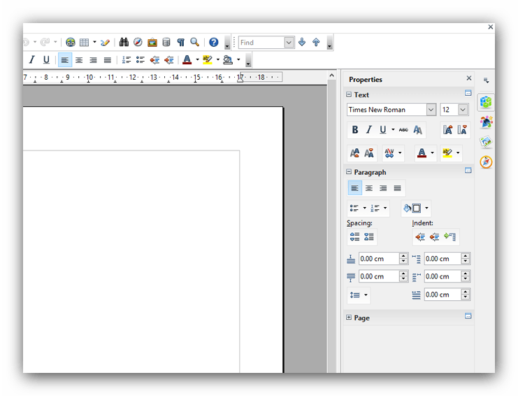 Особенности интерфейса libreoffice и openoffice