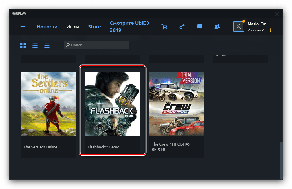 Подробности об игре в клиенте Uplay для скачивания игры