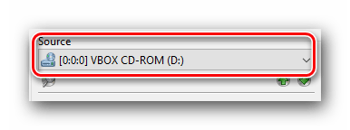 Указываем источник для создания образа в ImgBurn