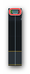 Временной ползунок на таймлайне в Camtasia Studio