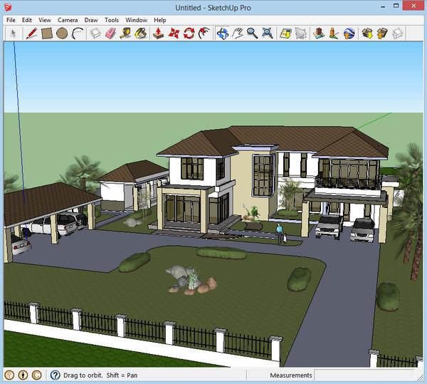 Как пользоваться SketchUp 1