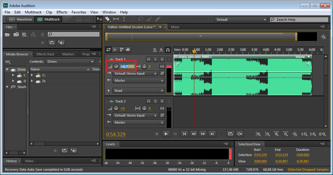 dobavlenie-gromkosti-vruchnuyu-v-trek-v-programme-adobe-audition