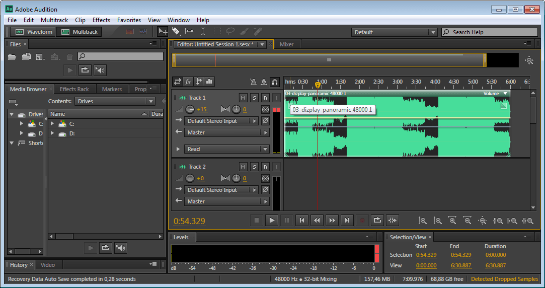 peretyagivanie-treka-v-nachalo-v-programmyi-adobe-audition