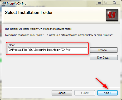 Установка MorphVox Pro 6