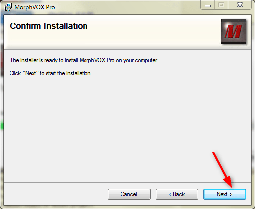 Установка MorphVox Pro 7