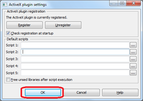 Плагин  ActiveX Plugin   в программе Notepad++