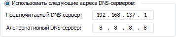 Публичные DNS сервера от Google 5