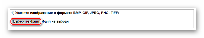 Форма для загрузки файла в IMGonline