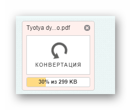 Ожидание конвертации на pdf2doc.com
