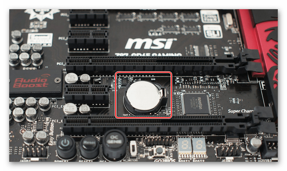 Замена батарейки на материнской плате при ошибке No Bootable Device