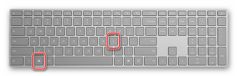 Клавиши блокировки экрана на клавиатуре в ОС Windows 10