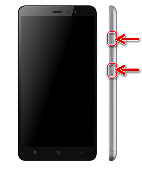 Xiaomi Redmi Note 3 PRO переключение в среду восстановления (рекавери)