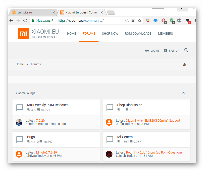 Xiaomi.eu официальный сайт сообщества