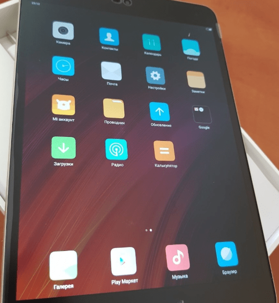 Xiaomi MiPad 2 прошивки с русскоязычным интерфейсом