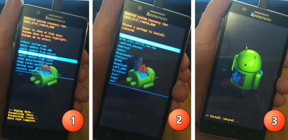 Lenovo A536 заводское рекавери установка прошивки