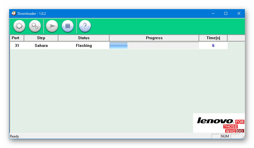 Lenovo A6000 Прошивка через Downloader прогресс записи образов в память