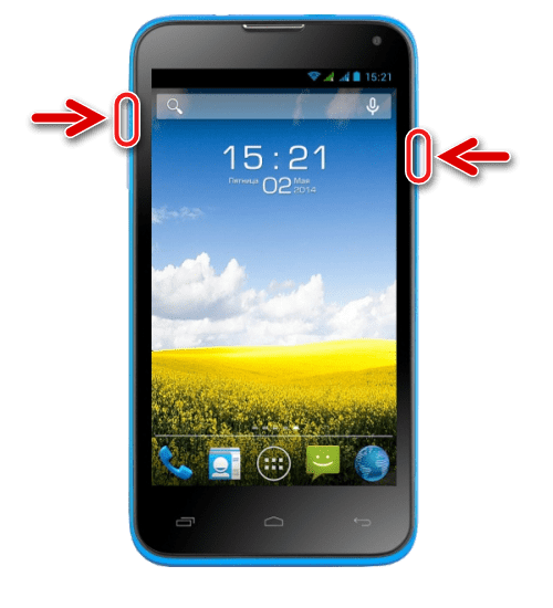 Fly IQ4415 Era Style 3 вход в рекавери