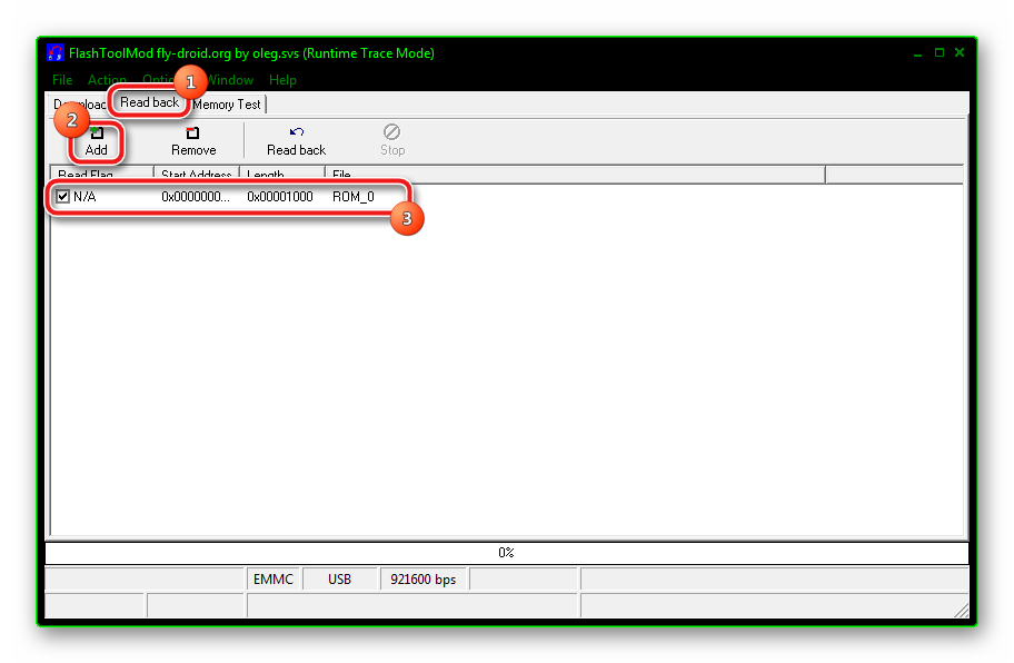 Fly IQ4415 Era Style 3 FlashToolMod бэкап NVRAM Read back Add