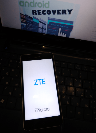 ZTE Blade A510 долго загружается после прошивки