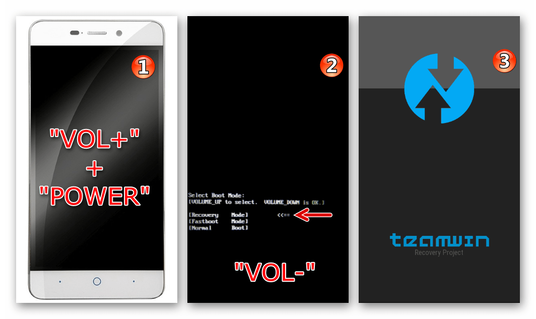 ZTE Blade X3 запуск кастомного рекавери TWRP сразу после прошивки через Flash Tool