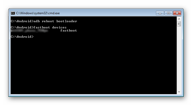 fastboot устройство подключено в режиме фастбут