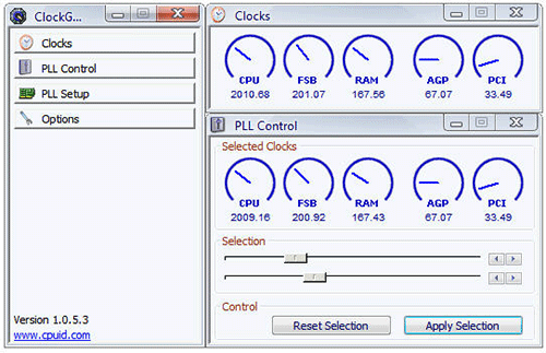 ClockGen интерфейс