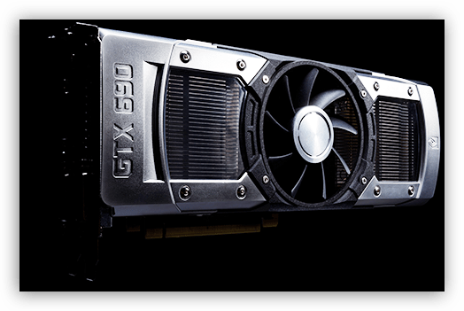 Видеокарта шестисотой серии Nvidia GTX 690