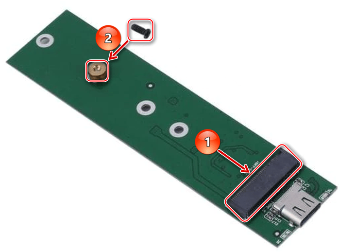 Монтирование SSD M.2 в переходник на USB