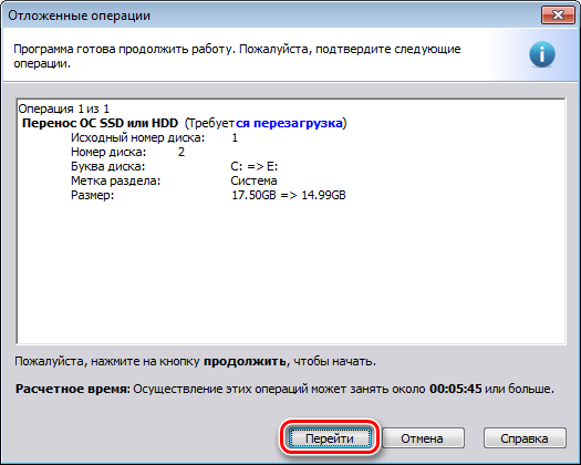 Переход к миграции системы на SSD