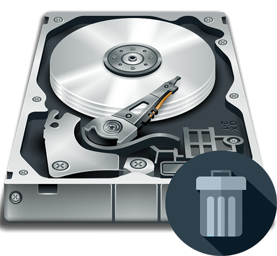 Як видалити видалені файли з жорсткого диска