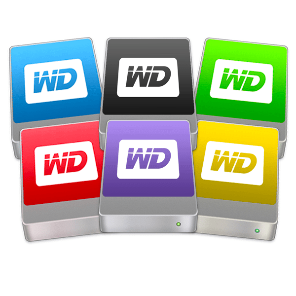 Що означають кольори жорстких дисків WD