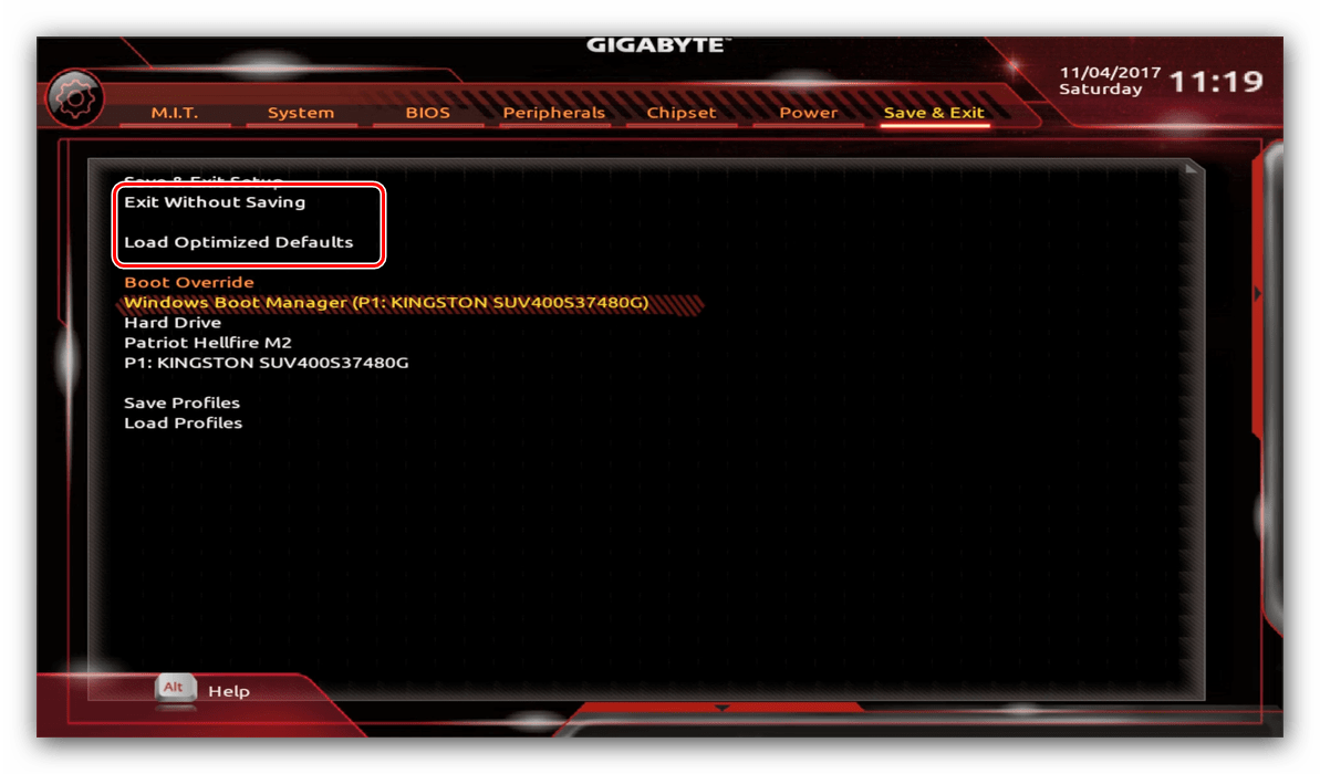 Альтернативы сохранения настроек в UEFI BIOS материнских плат Gigabyte