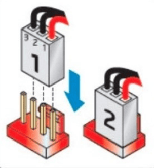 Подключение 3-Pin кулера к материнской плате c 4-Pin