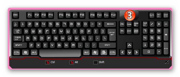 Bloody 7 ввод новой комбинации клавиш для смены профиля кнопок мыши