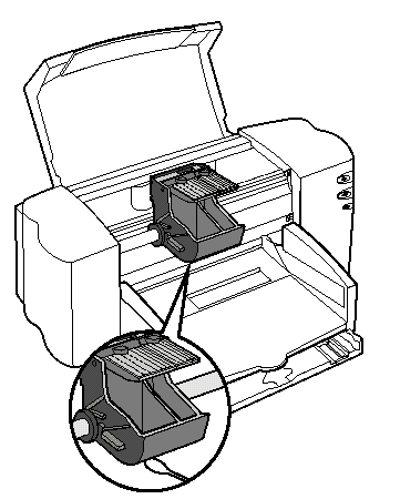 Извлечения остатков бумаги из принтера после его перезагрузки для нормализации работы