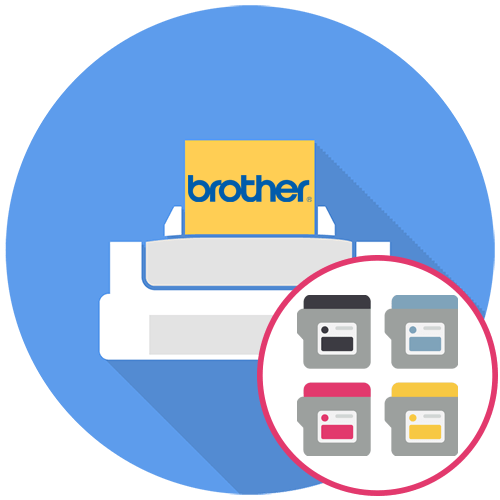 Як вставити картридж в принтер Brother