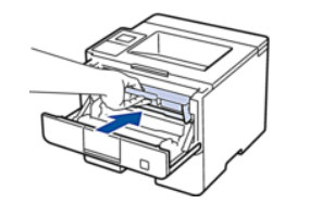 Установка нового тонера в лазерный принтер Brother