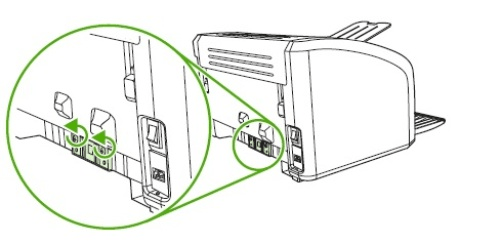 Откручивание винтов тормозной площадки при разборке принтера Canon