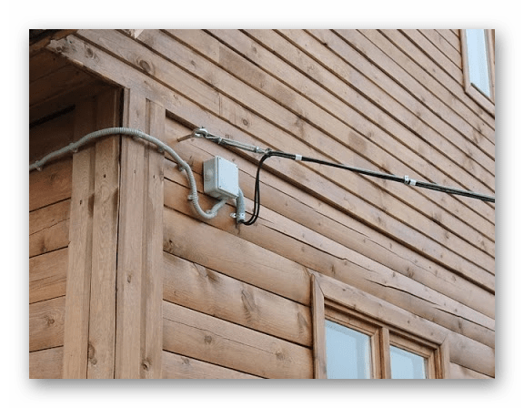 Проверка уличного кабеля сети при исправлении проблемы с горящей лампочкой LOS на роутере