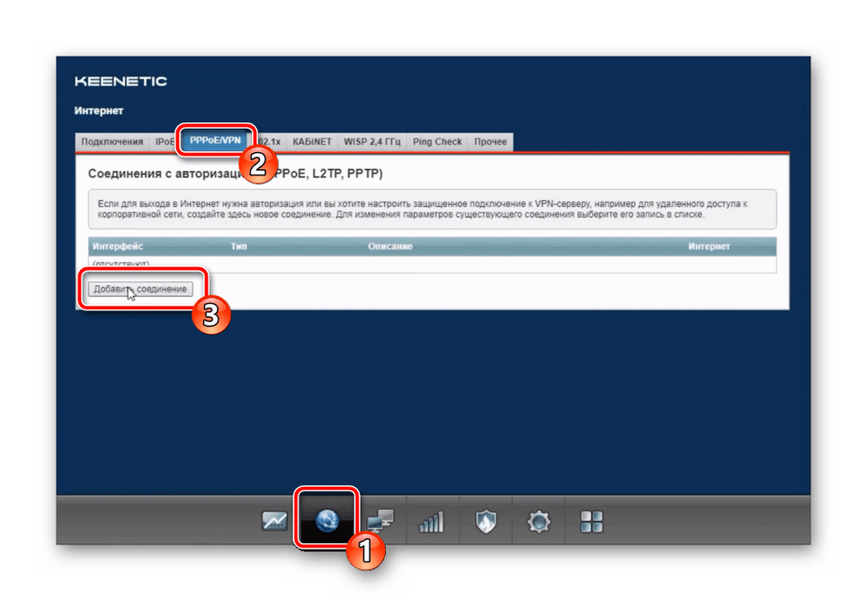 Добавить проводное соединение ZyXEL Keenetic 4G