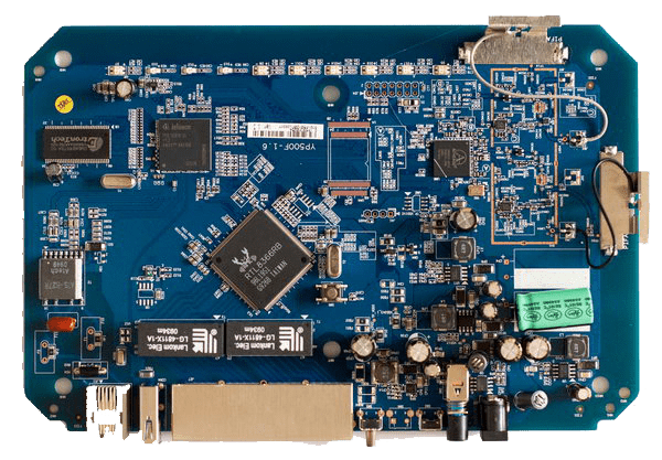 Внутренняя плата роутера