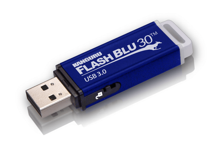 Внешний вид usb-накопителя с защитой от записи