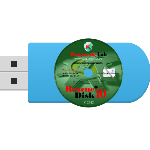 Як записати Kaspersky Rescue Disk 10 на флешку