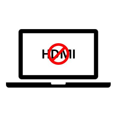 Не працює HDMI на ноутбуці